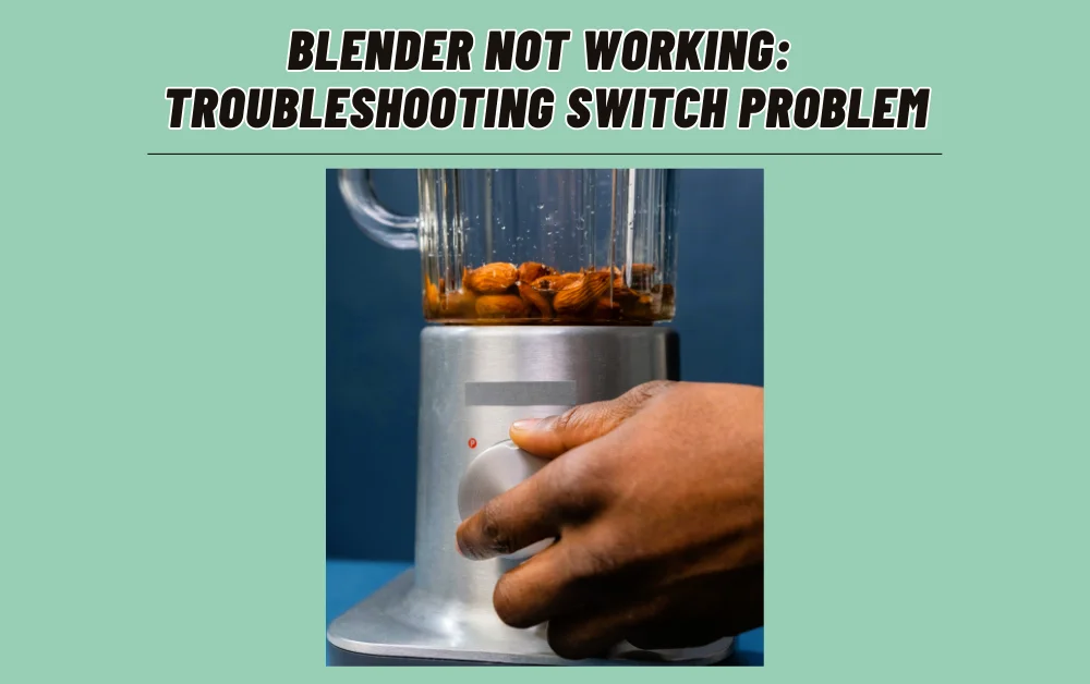 Blender Not Working; Troubleshooting Switch Problem