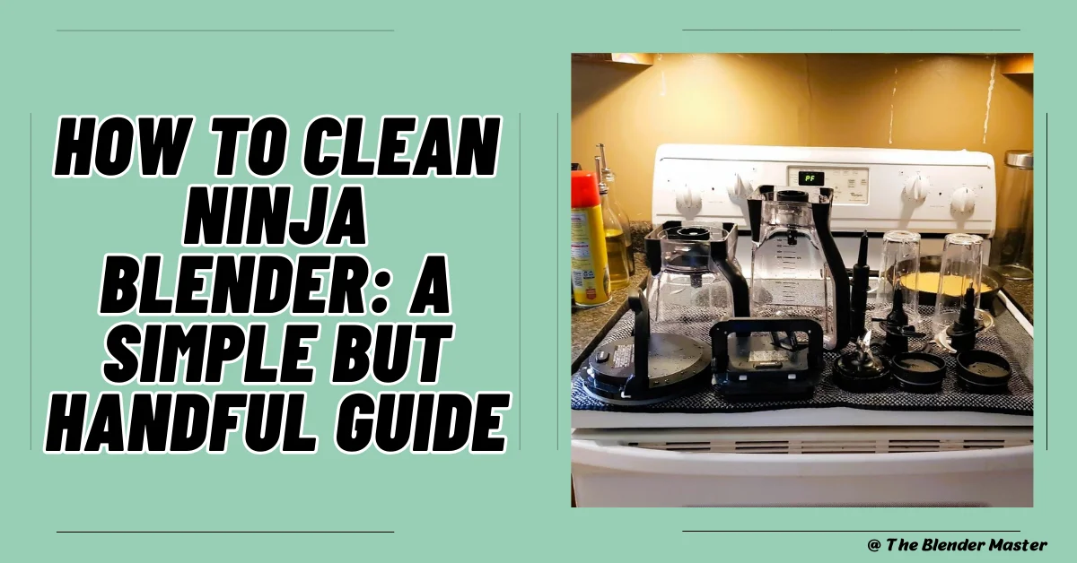 How To Clean Ninja Blender: A Simple But Handful Guide