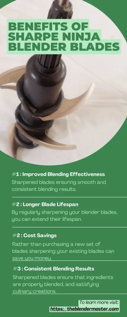 Benefits of sharpen ninja blender blades